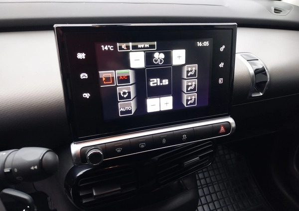 Citroen C4 Cactus cena 33500 przebieg: 136000, rok produkcji 2016 z Bodzentyn małe 529